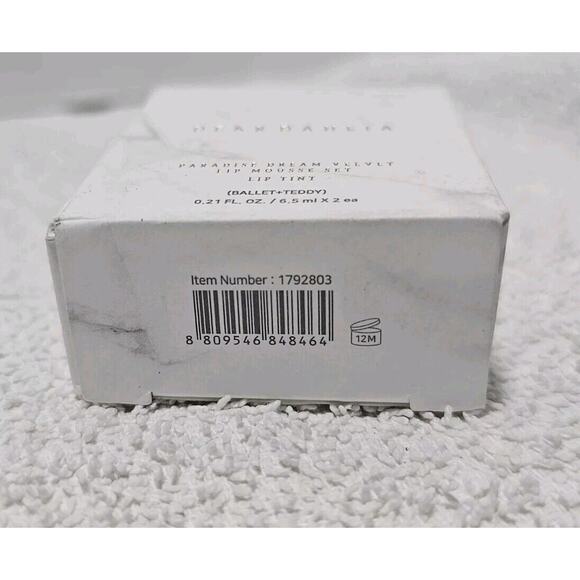 Dear Dahlia Paradise Dream Velvet Lip Mousse 0.21 fl oz 2 pk (Ballet + Teddy) - Picture 3 of 3